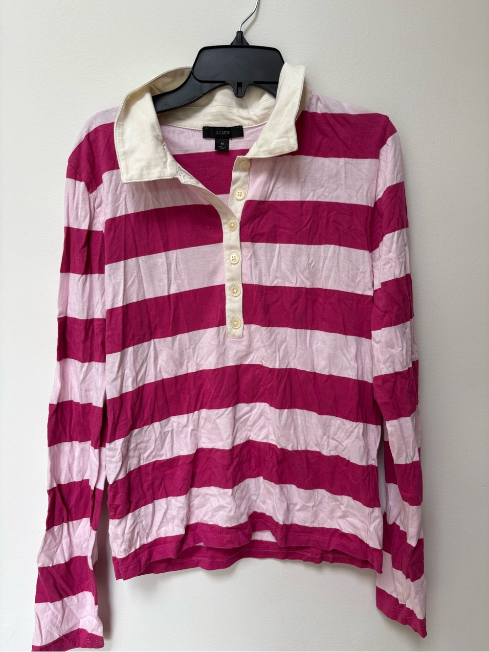 J Crew Collared Button Top